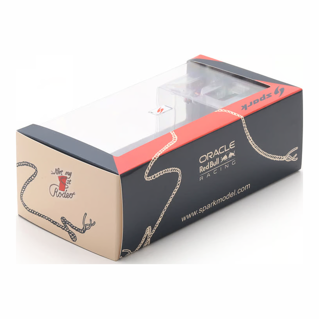 Spark Models F1 Red Bull Racing RB21 No.1 Oracle Red Bull Racing - Winner US GP 2025 - Max Verstappen 1/43 Scale Model