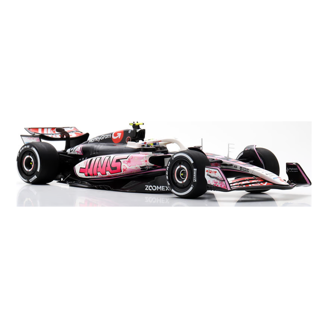 Spark Models F1 Haas F1 VF-25 No.87 MoneyGram Haas F1 Team - Japanese GP 2025 - Oliver Bearman 1/18 Scale Model