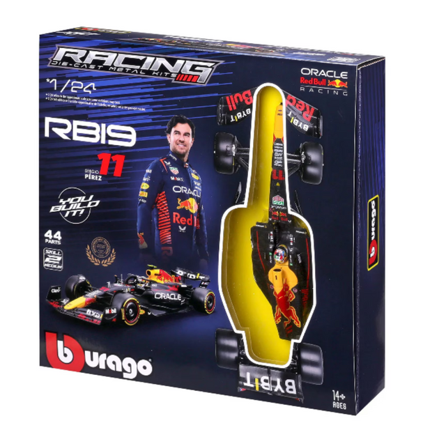 Bburago F1 Red Bull Racing RB19 2023 Model Kit - Sergio Perez 1/24 Scale Model