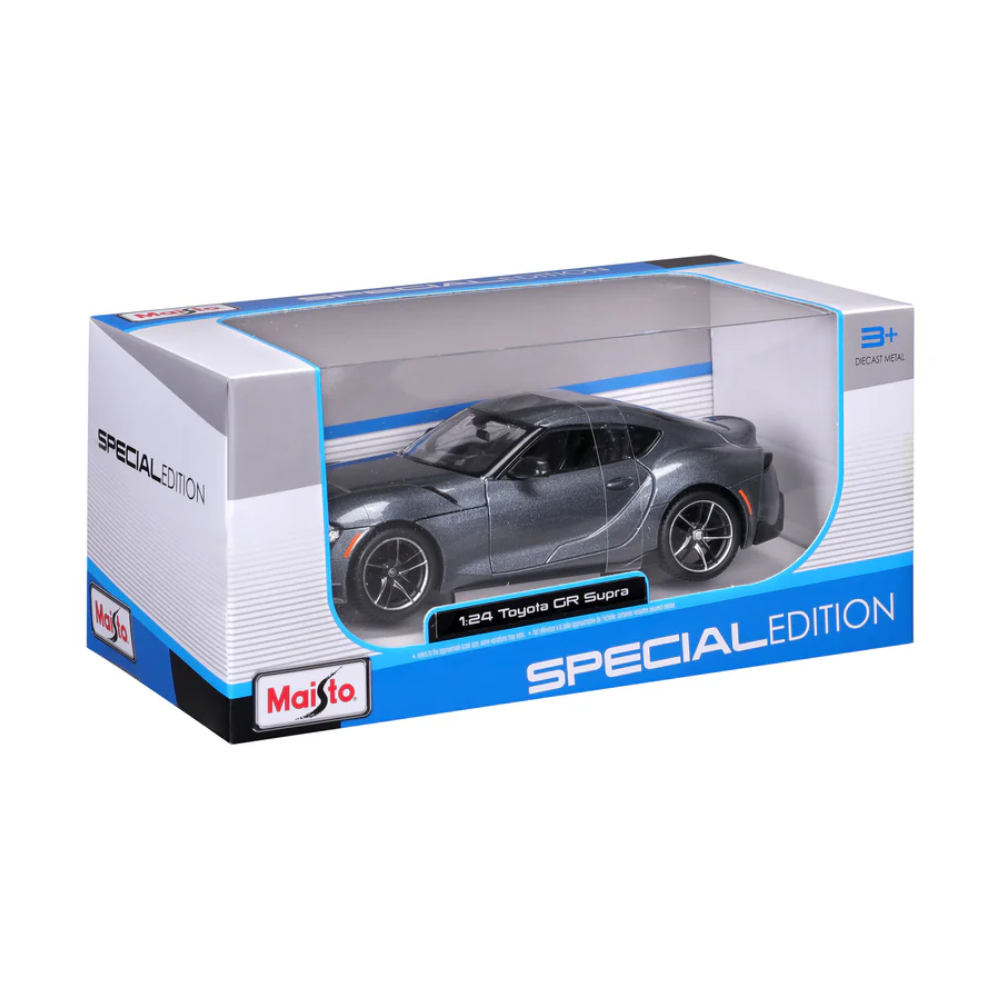 Maisto Toyota Supra GR Grey 1/24 Scale Model