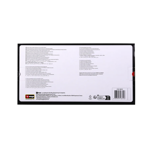 Bburago F1 2024 Ferrari F1 Team Scuderia Ferrari SF-24 - Charles Leclerc With Helmet 1/18 Scale Model