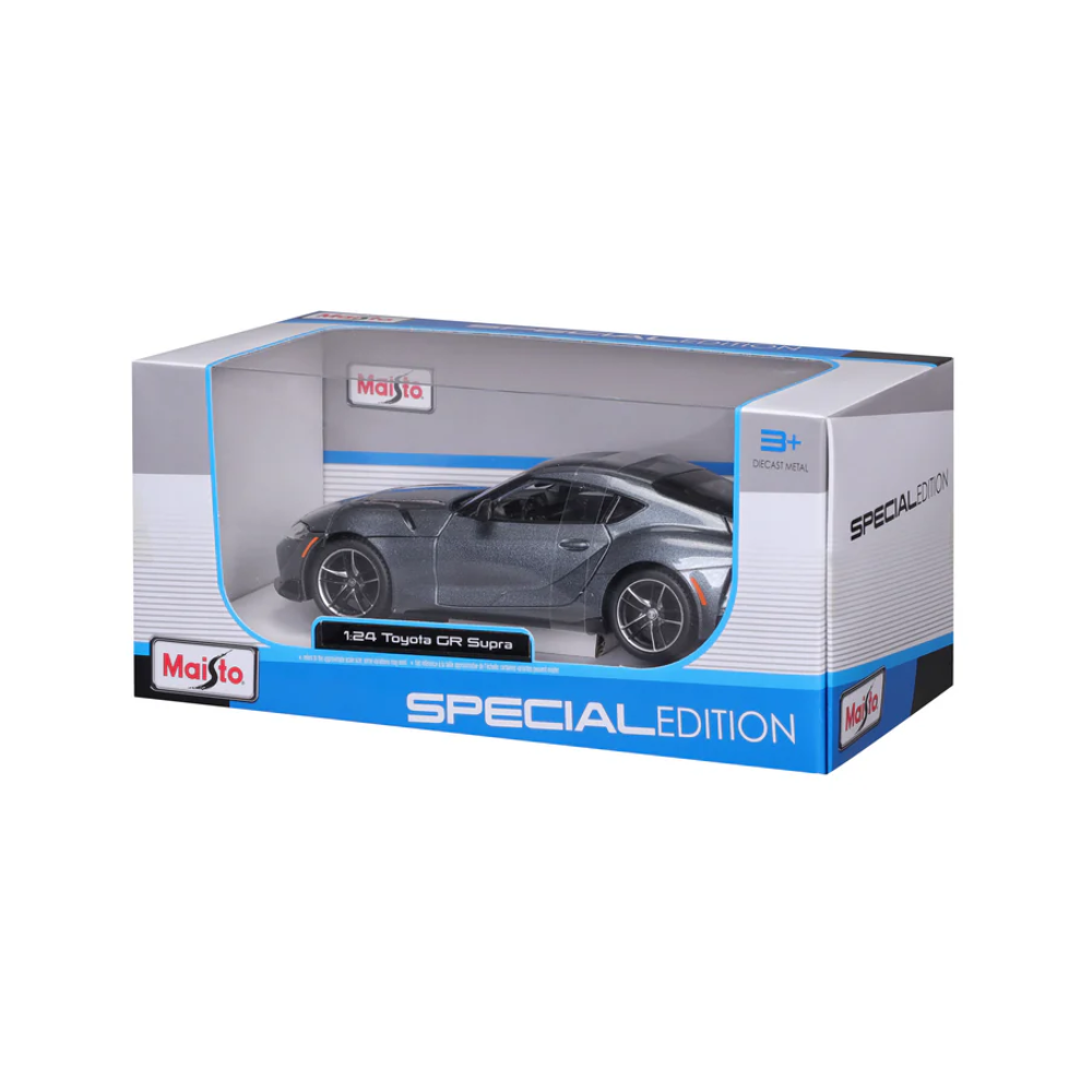 Maisto Toyota Supra GR Grey 1/24 Scale Model