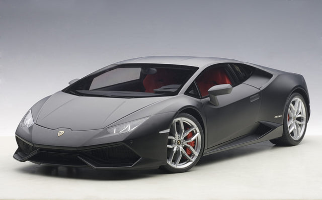 AutoArt Lamborghini Huracan LP610-4 2014 (Nero Nemesis) 1/12 Scale