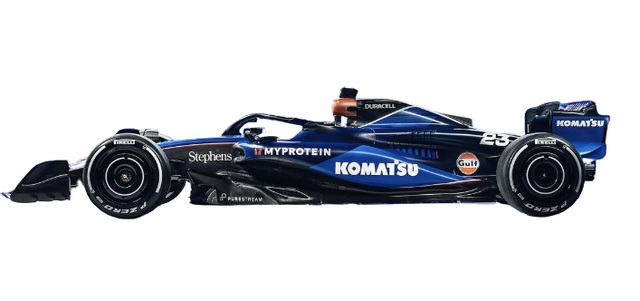 Spark Models F1 Williams Racing FW46 No.23 2024 - Alex Albon 1/64 Scale