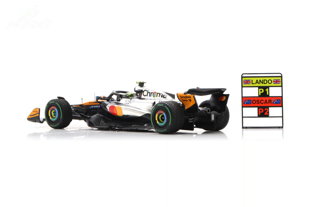 Spark Models F1 McLaren MCL39 No.4 McLaren F1 Team - Winner British GP 2025 - Lando Norris 1/43 Scale Model