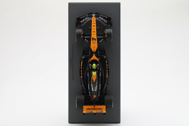 Spark Models McLaren MCL60 No.4 McLaren 2nd Japanese GP 2023 - Lando Norris 1/18 Scale Model
