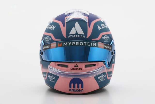 Spark Models F1 Williams Racing - Alexander Albon - 2025 Mini Replica Helmet Model 1/5 Scale Model