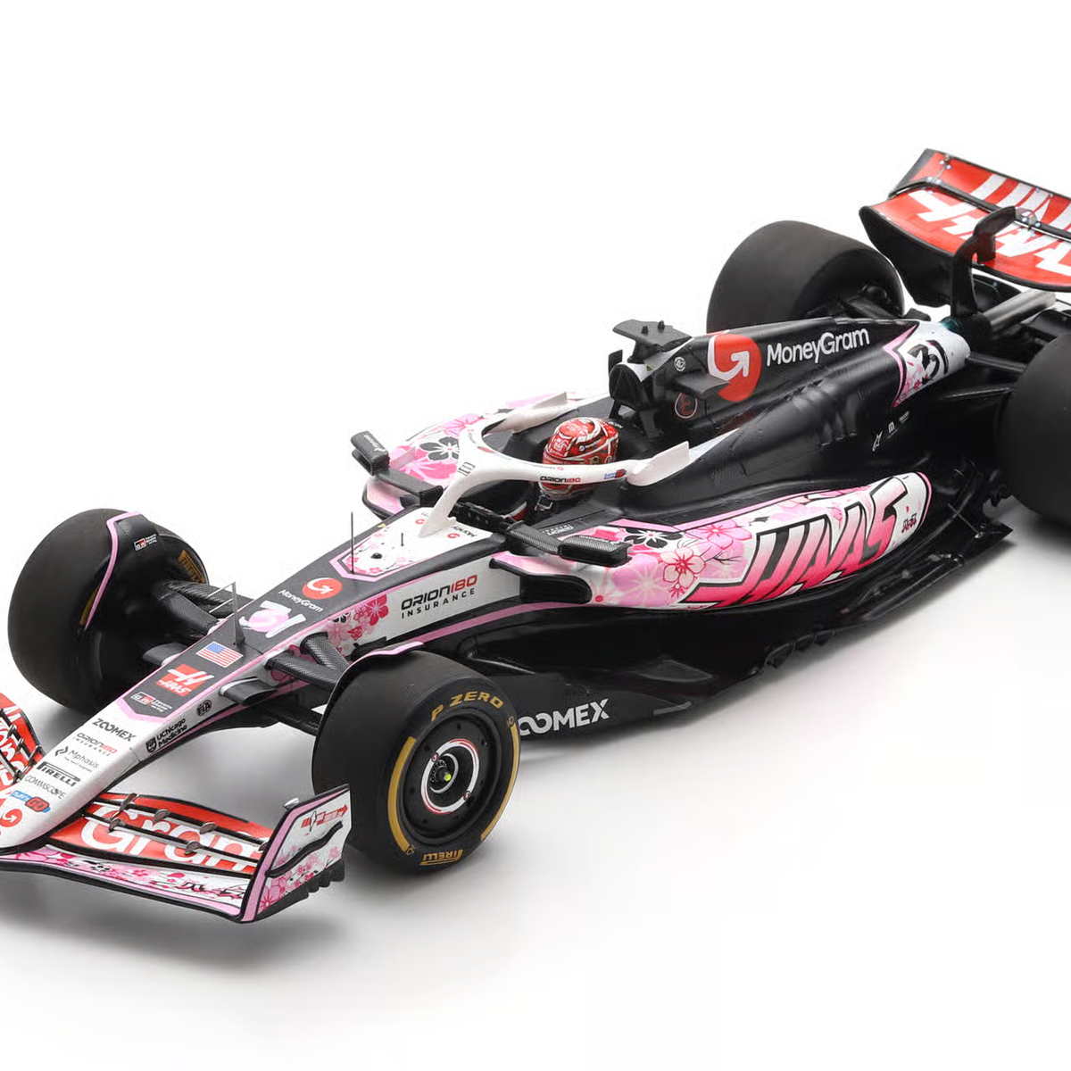 Spark Models Haas VF-25 No.31 MoneyGram Haas F1 Team - Japanese GP
