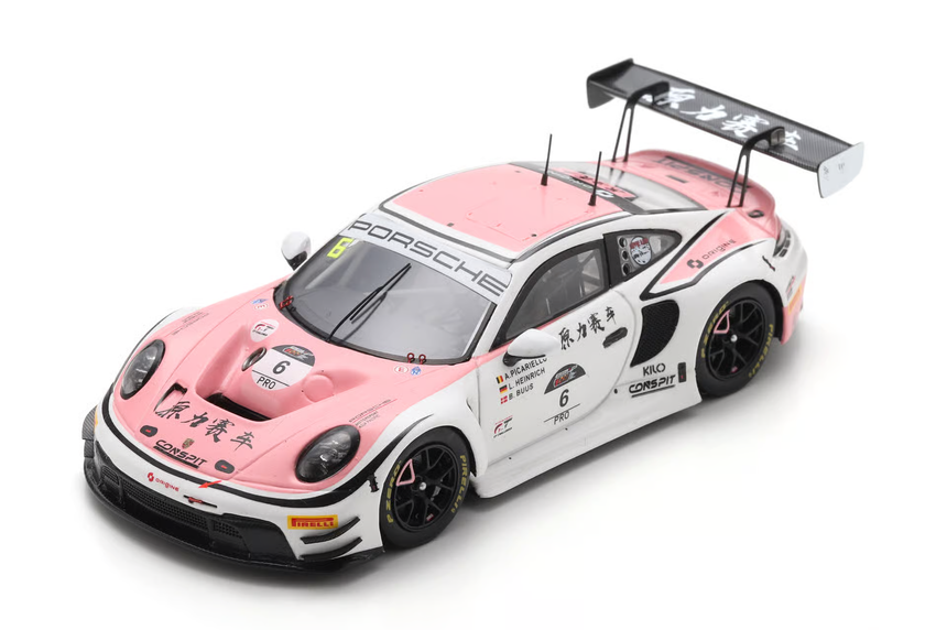 Spark Models Porsche 911 GT3 R No.6 Origine Motorsport - 5th Suzuka 1000km 2025 - L. Heinrich - A. Picariello - B. Buus 1/43 Scale Model