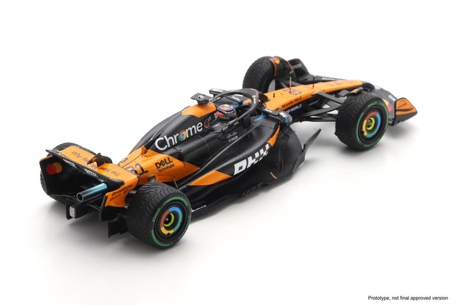 Spark Models F1 McLaren MCL39 No.81 McLaren F1 Team Winner Belgian GP 2025 Oscar Piastri 1/43 Scale Model