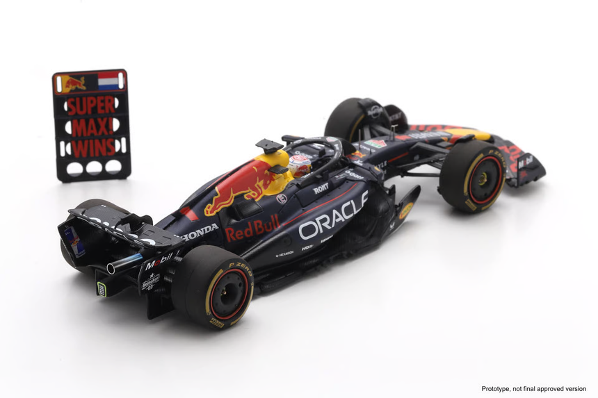 Spark Models F1 Red Bull Racing RB21 No.1 Oracle Red Bull Racing Winner Azerbaijan GP 2025 Max Vestappen 1/43 Scale Model