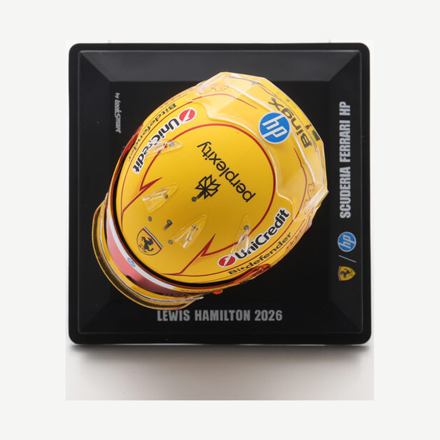 LookSmart F1 Lewis Hamilton – Scuderia Ferrari HP 2026 Season 1/5 Scale Mini Replica Helmet