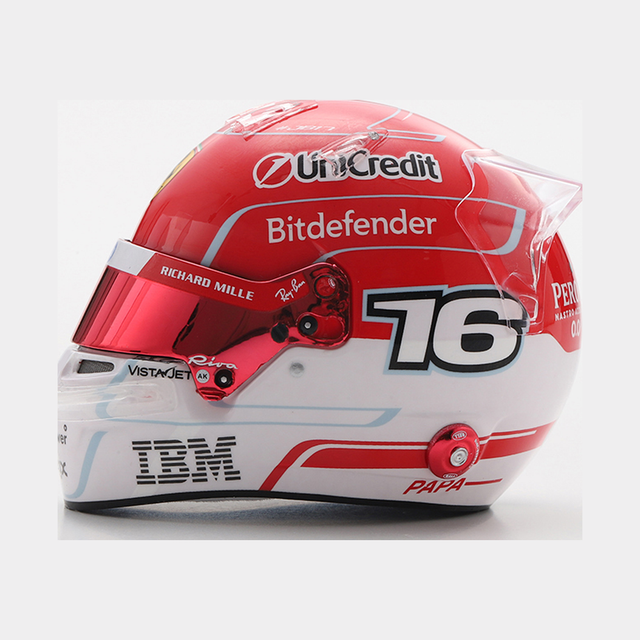 LookSmart F1 Charles Leclerc – Scuderia Ferrari HP 2026 Season 1/5 Scale Mini Replica Helmet