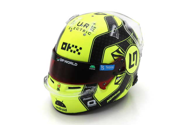Spark Models F1 Lando Norris - McLaren F1 Team 2023 1/5 Scale Mini Replica Helmet Model