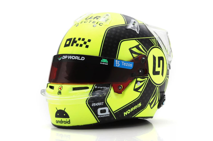 Spark Models F1 Lando Norris - McLaren F1 Team 2023 1/5 Scale Mini Replica Helmet Model