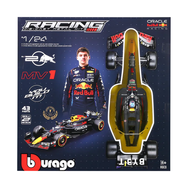 Bburago F1 Red Bull Racing RB20 2024 Model Kit Max Verstappen 1/24 Scale Model