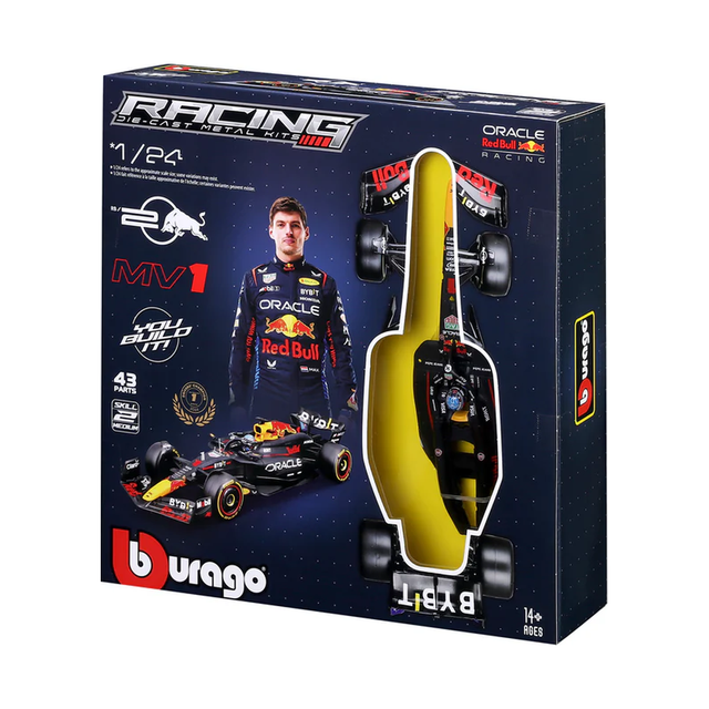 Bburago F1 Red Bull Racing RB20 2024 Model Kit Max Verstappen 1/24 Scale Model