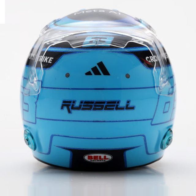 Spark Models F1 Mercedes-AMG PETRONAS F1 Team - George Russell - 2026 1/5 Scale Mini Replica Helmet