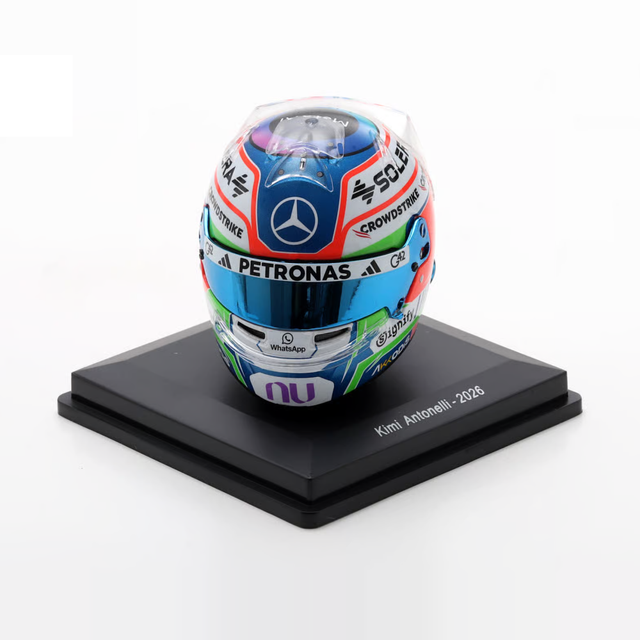 Spark Models F1 Mercedes-AMG PETRONAS F1 Team - Kimi Antonelli - 2026 1/5 Scale Mini Replica Helmet