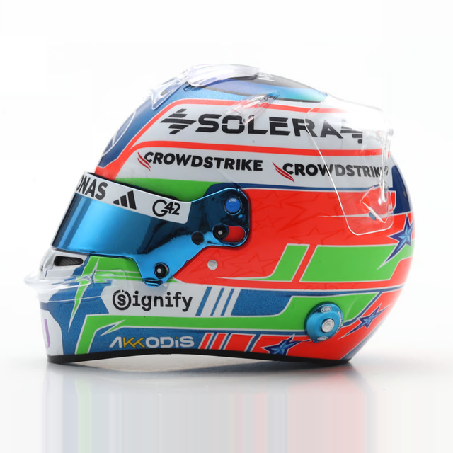 Spark Models F1 Mercedes-AMG PETRONAS F1 Team - Kimi Antonelli - 2026 1/5 Scale Mini Replica Helmet