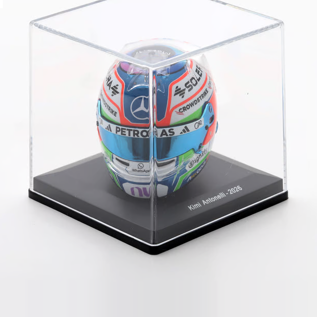 Spark Models F1 Mercedes-AMG PETRONAS F1 Team - Kimi Antonelli - 2026 1/5 Scale Mini Replica Helmet