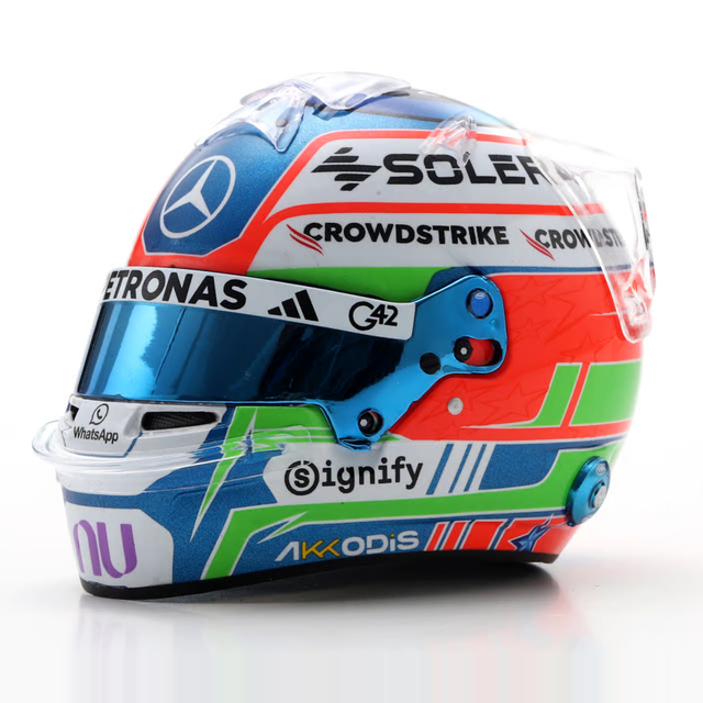 Spark Models F1 Mercedes-AMG PETRONAS F1 Team - Kimi Antonelli - 2026 1/5 Scale Mini Replica Helmet
