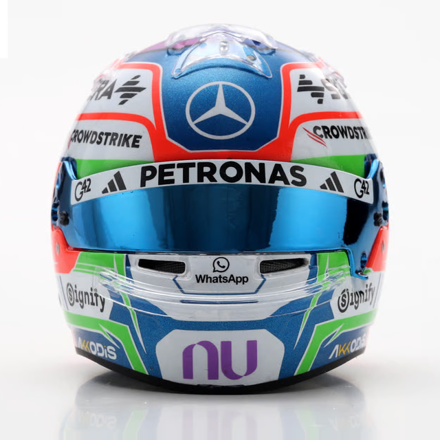 Spark Models F1 Mercedes-AMG PETRONAS F1 Team - Kimi Antonelli - 2026 1/5 Scale Mini Replica Helmet