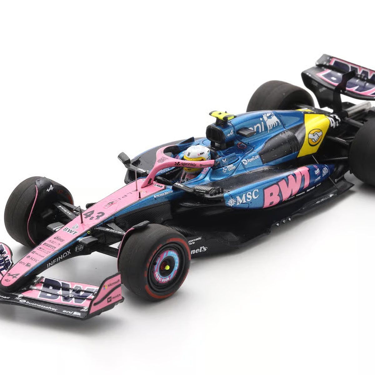 Spark Models F1 Alpine A525 No.43 BWT Alpine F1 Team - US GP 2025