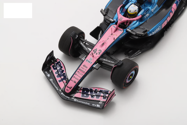 Spark Models F1 Alpine A525 No.43 BWT Alpine F1 Team - US GP 2025 - Franco Colapinto 1/43 Scale Model