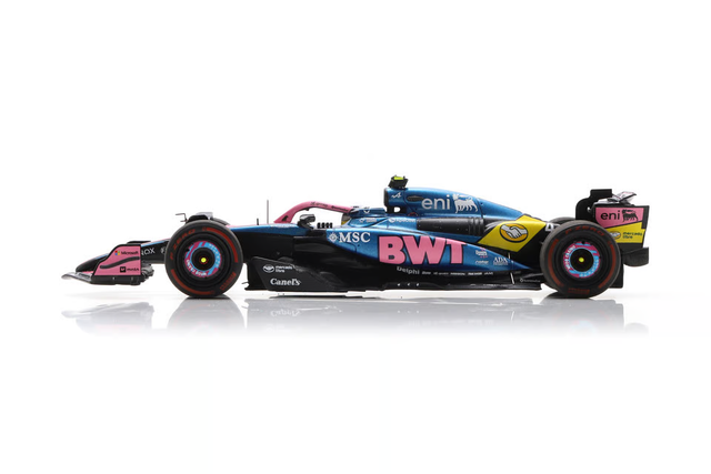 Spark Models F1 Alpine A525 No.43 BWT Alpine F1 Team - US GP 2025 - Franco Colapinto 1/43 Scale Model