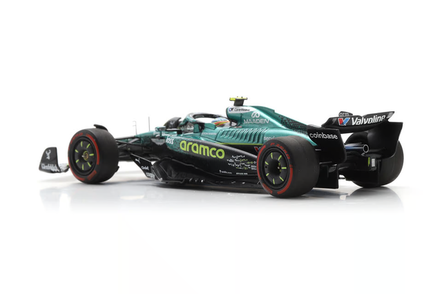 Spark Models F1 Aston Martin F1 AMR25 No.14 Aston Martin Aramco F1 Team - US GP 2025 - Fernando Alonso 1/43 Scale Model