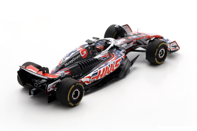 Spark Models F1 Haas VF-25 No.31 MoneyGram Haas F1 Team - US GP 2025 - Esteban Ocon 1/43 Scale Model