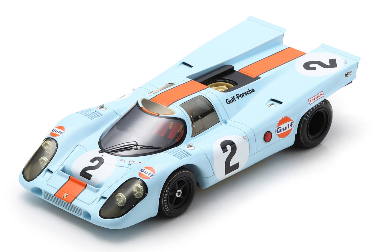 Spark Models Porsche 917 K No.2 Winner 24H Daytona 1970 - Pedro Rodriguez - Leo Kinnunen - Brian Redman 1/18 Scale Model