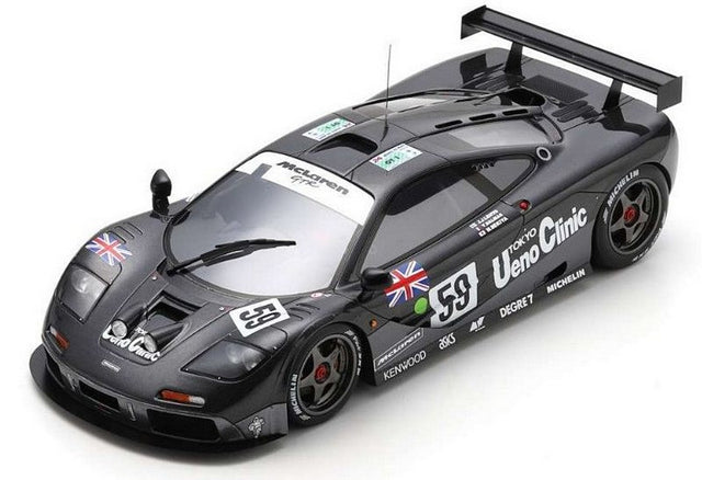 Spark Models F1 McLaren F1 GTR No.59 Winner Le Mans 24H 1995 - J. J. Lehto - Y. Dalmas - M. Sekiya 1/43 Scale Model