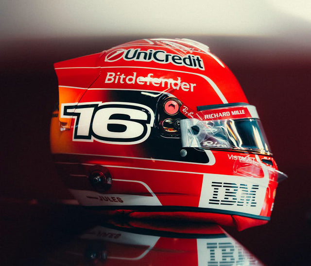 LookSmart F1 Charles Leclerc – Scuderia Ferrari HP Italian GP 2026 1/5 Scale Mini Replica Helmet