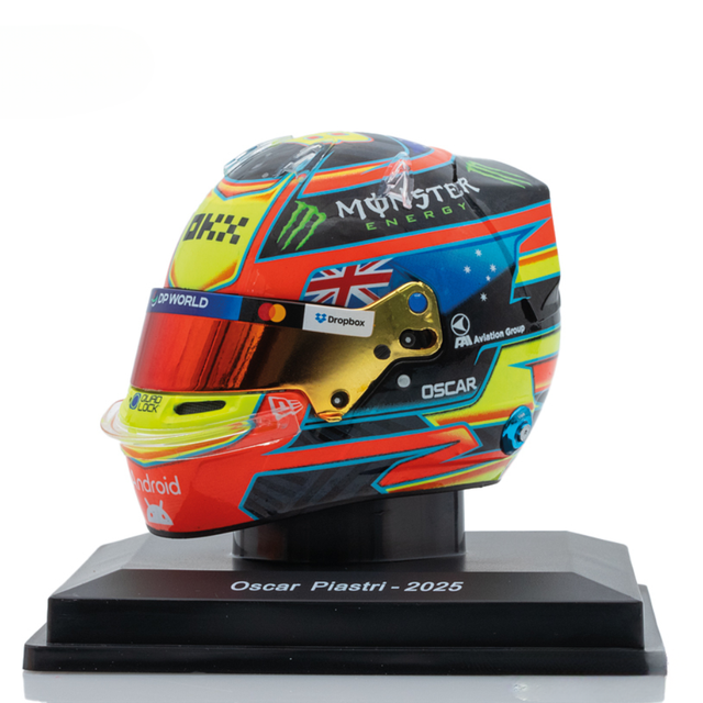 Spark Models F1 McLaren F1 Team - Oscar Piastri - 2025 Mini Replica Helmet 1/5 Scale