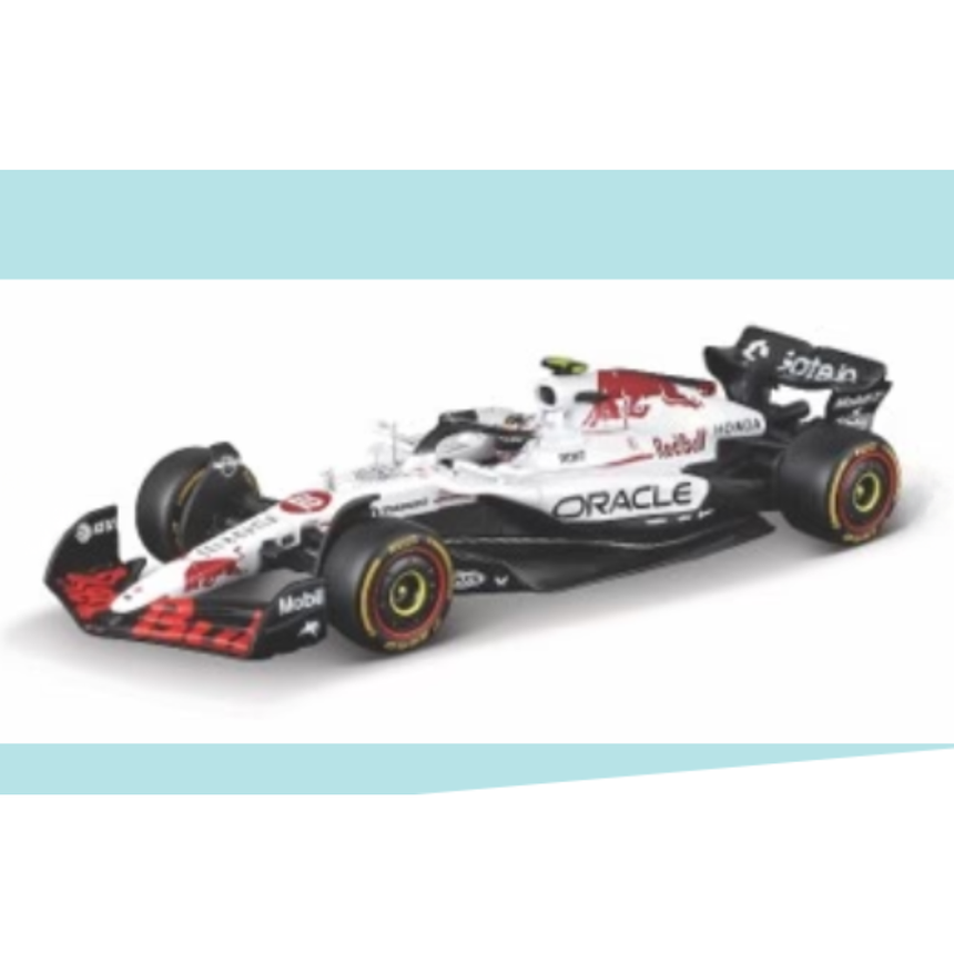 Bburago F1 Red Bull Racing RB21 Japan GP 2025 Yuki Tsunoda With Helmet 1/18 Scale Model