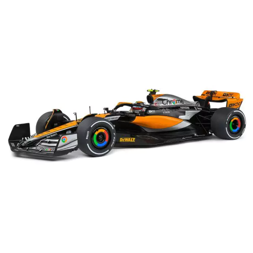 Solido F1 McLaren F1 Team MCL60 Lando Norris 2nd British GP 2023 1/43 Scale Model
