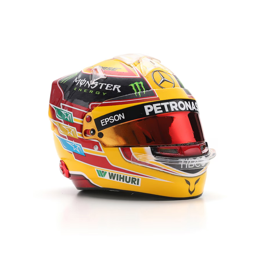 Spark Models F1 Lewis Hamilton - Mercedes F1 - AMG PETRONAS - Mexican GP - F1 World Championship 2017 Mini Replica Helmet 1/5 Scale