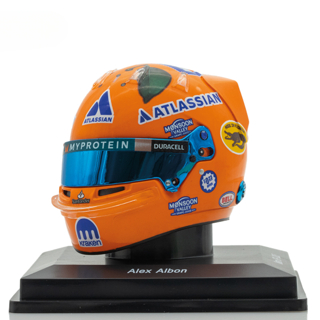 Spark Models F1 Williams Racing - Alexander Albon - Miami GP 2025 Mini Replica Helmet 1/5 Scale Model