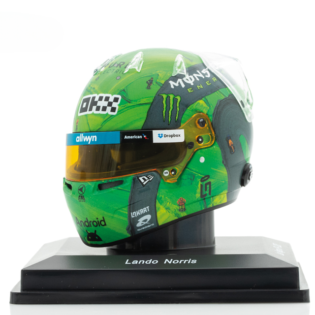 Spark Models F1 McLaren F1 Team - Lando Norris - Las Vegas GP 2025 1/5 Scale Mini Replica Helmet