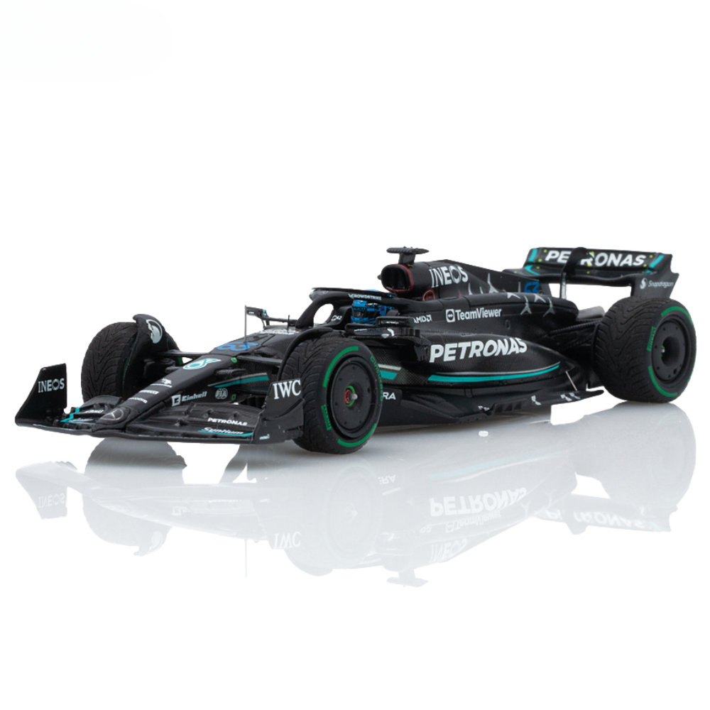 Spark Models F1 Mercedes F1 Team - AMG Petronas F1 W14 E Performance No.63 Mercedes-AMG Petronas Formula One Team 5th Monaco GP 2023 - George Russell 1/43 Scale Model