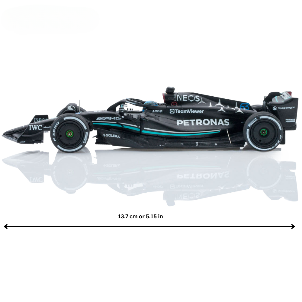 Spark Models F1 Mercedes F1 Team - AMG F1 W14 E No.63 Saudi Arabian Grand Prix 2023 - George Russell 1/43 Scale