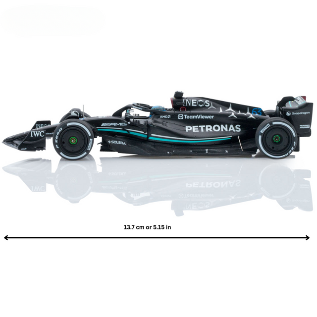 Spark Models F1 Mercedes F1 Team - AMG F1 W14 E No.63 Saudi Arabian Grand Prix 2023 - George Russell 1/43 Scale