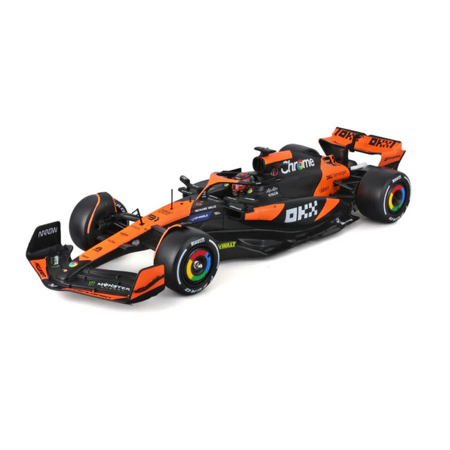 Bburago F1 McLaren F1 MCL38 2024 Model Kit - Oscar Piastri 1/24 Scale Model