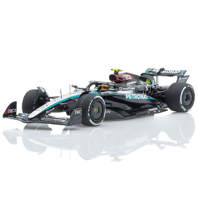 Spark Models F1 Mercedes F1 - AMG PETRONAS Formula One Team No.44 F1 W15 E Performance 2nd Las Vegas GP 2024 - Lewis Hamilton 1/43 Scale Model