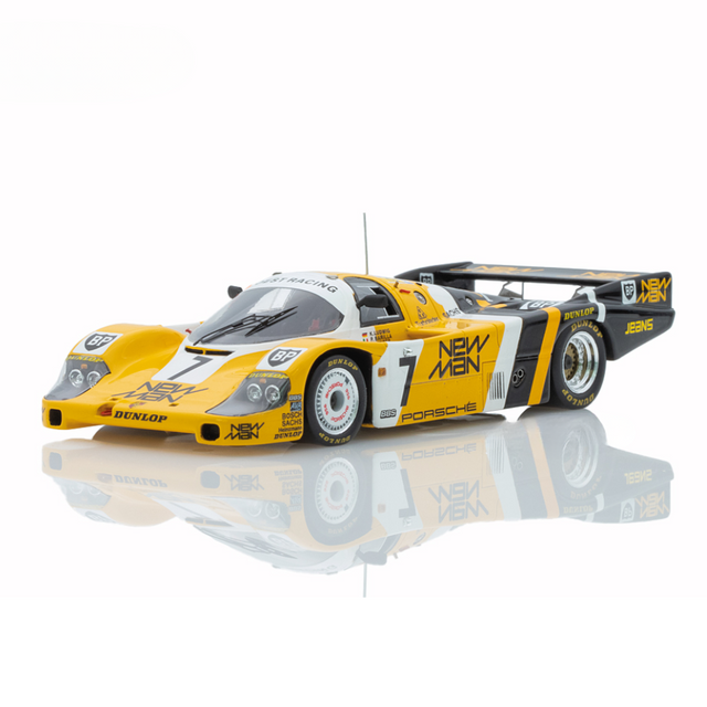 Spark Models Porsche 956B No.7 Winner 24H Le Mans 1985 "New-Man Joest Racing" - J. "Winter" - P. Barilla - K. Ludwig 1/43 Scale Model