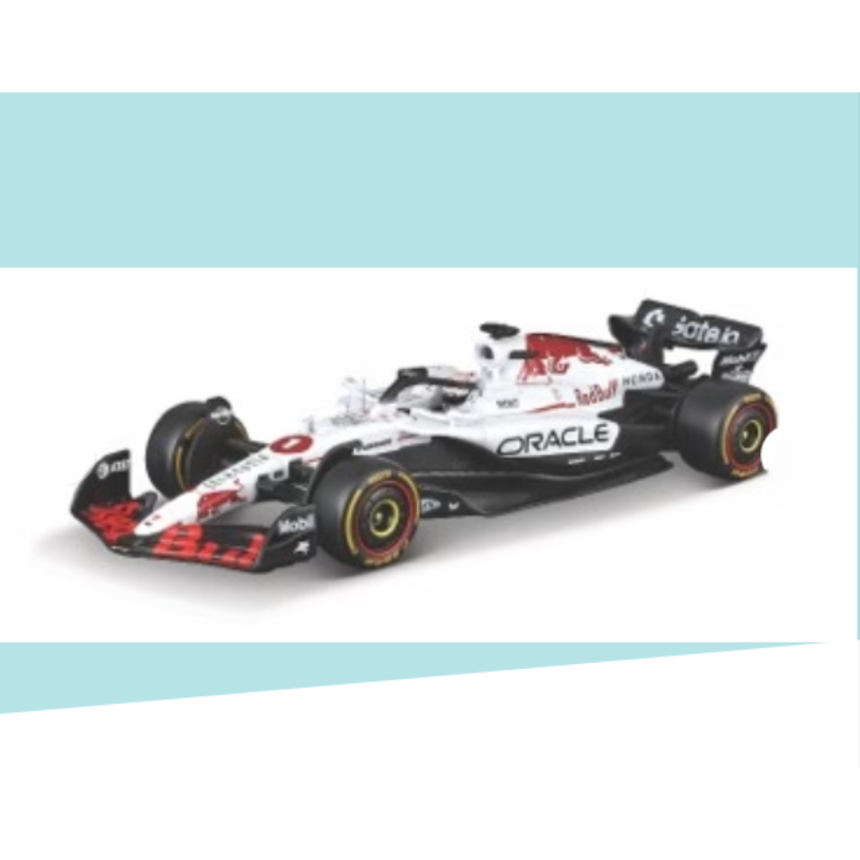 Bburago F1 Red Bull Racing RB21 Japan GP 2025 Max Verstappen With Helmet 1/18 Scale Model
