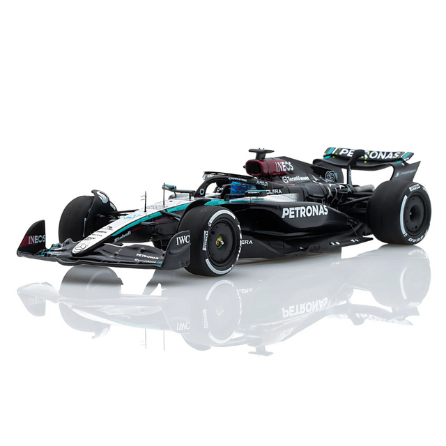 Spark Models F1 Mercedes F1 Team - AMG Petronas F1 Team No.63 W15 E Performance - Bahrain GP 2024 - George Russell 1/43 Scale Model