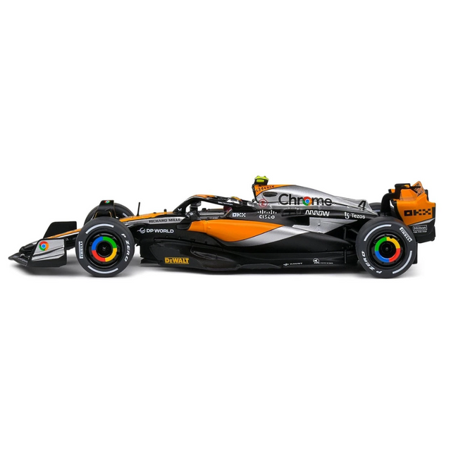 Solido F1 McLaren F1 Team MCL60 Lando Norris 2nd British GP 2023 1/43 Scale Model